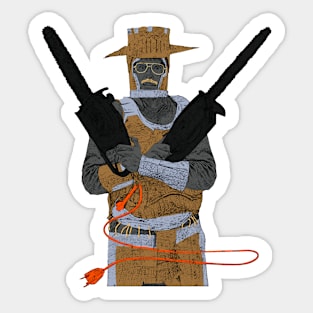 Murder Party Chris - Minimal Sticker